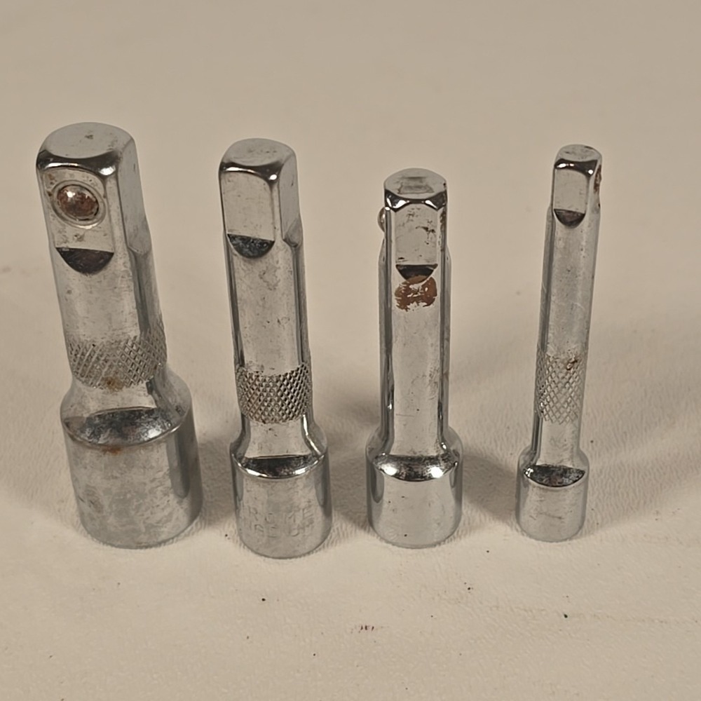 4---3" Socket Extension Bars 2 3/8" Drive 1/2" Drive‎ & 1/4" Drive